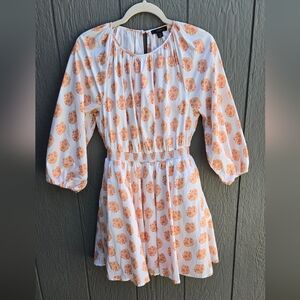 J. Crew Boho Dress with Yellow Flowers